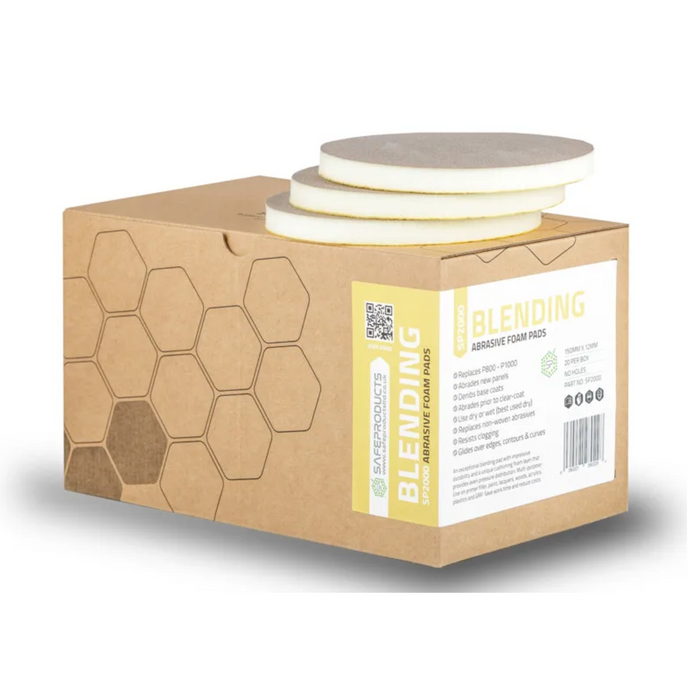 SP2000 Abrasive Foam Blending Pads 150mm (qty20)