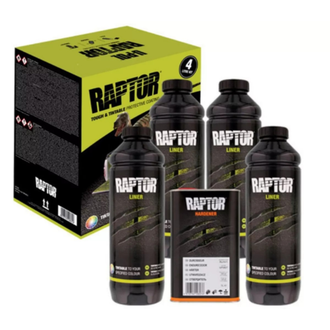 Raptor liner⁄coating - White 4L 3PR1030 | Euro4x4parts 正規輸入品 